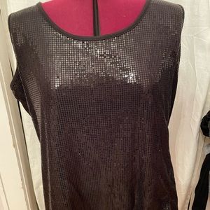 Maurice sequin tank top